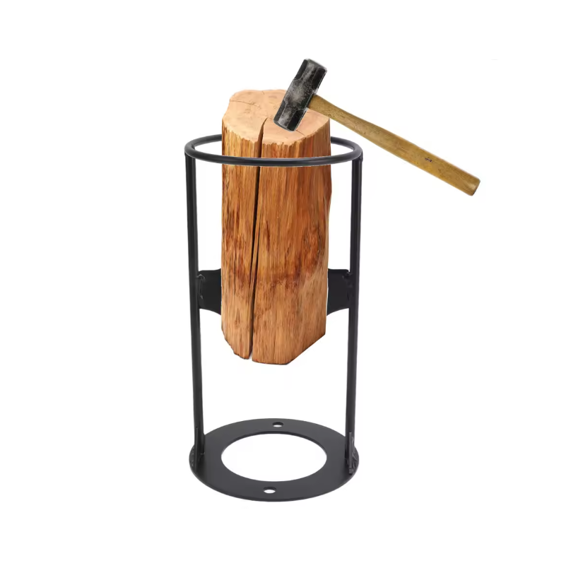 WoodSplitter - Kannettava Valurautainen Polttopuun Jakaja