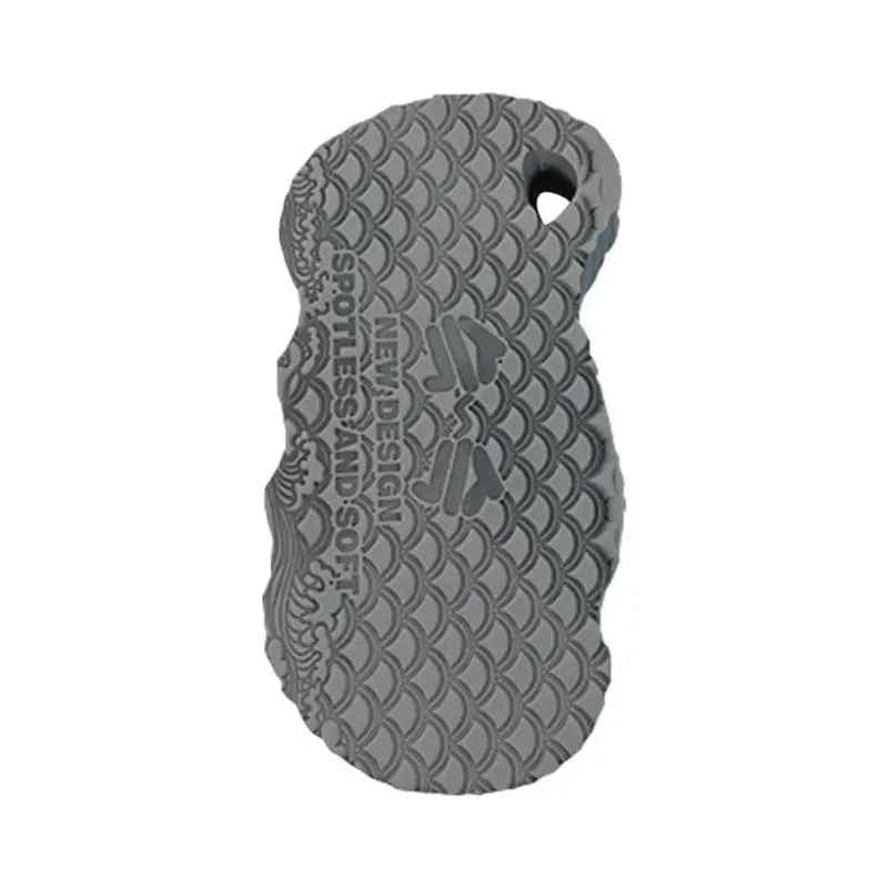 ExfoliatingSponge 1+1 ILMAINEN - Pehmeä Vartalon Kuoriva Sieni Suihku Pesuri