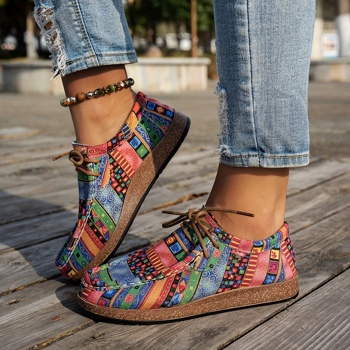 Happy™ ColorfulShoes: Tyylikkäät Modernit Mallit Naisten Kengät
