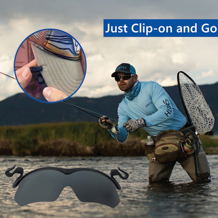 Icone™ ClipGlasses: Urheilu Clip-On Aurinkolasit