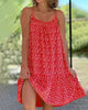 Icone™ FloralDress: Kukkainen Camisole-Mekko