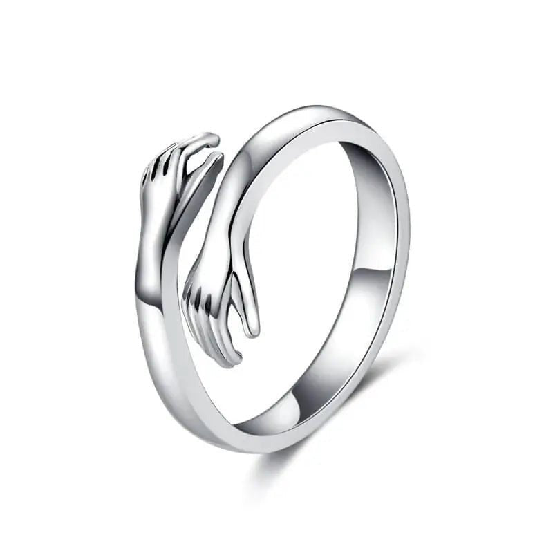 Jewelance™ HugRing: Säädettävä Halaaminen Tyyli Lupaus Rengas