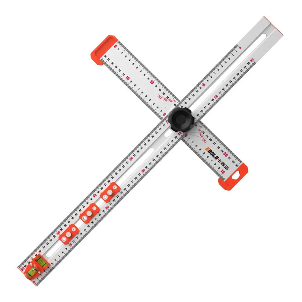 DrillRuler - 2 in 1 Poran Paikannusviivain