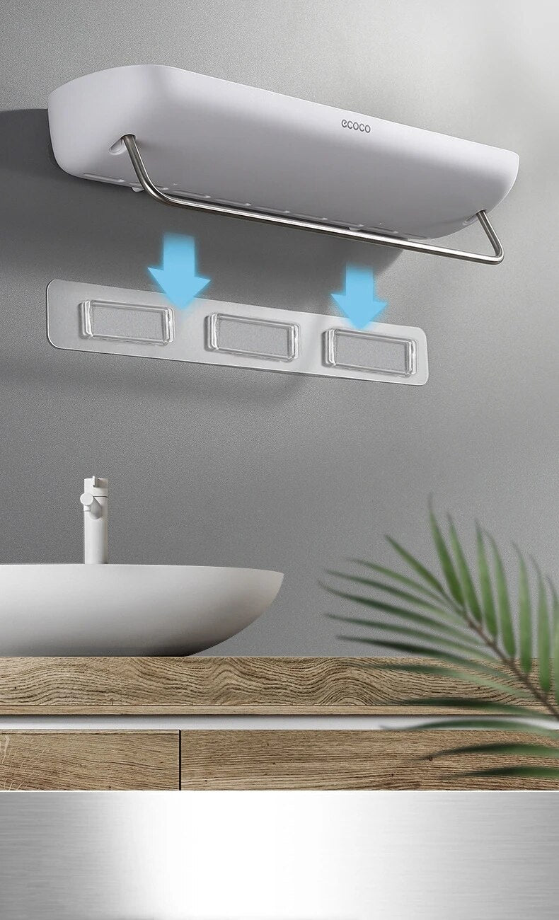 GlideHold® MountShelf - Helppo Kiinnitys Säilytys Hylly