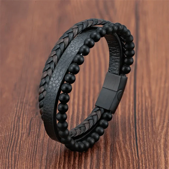 Jewelance™ CalmBand: Rauhoittava Luonnonkivi Ahdistus Rannekoru