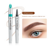 EyebrowPen 1+1 ILMAINEN: 3D Vedenkestävä Mikroblading Kulmakarvakyni