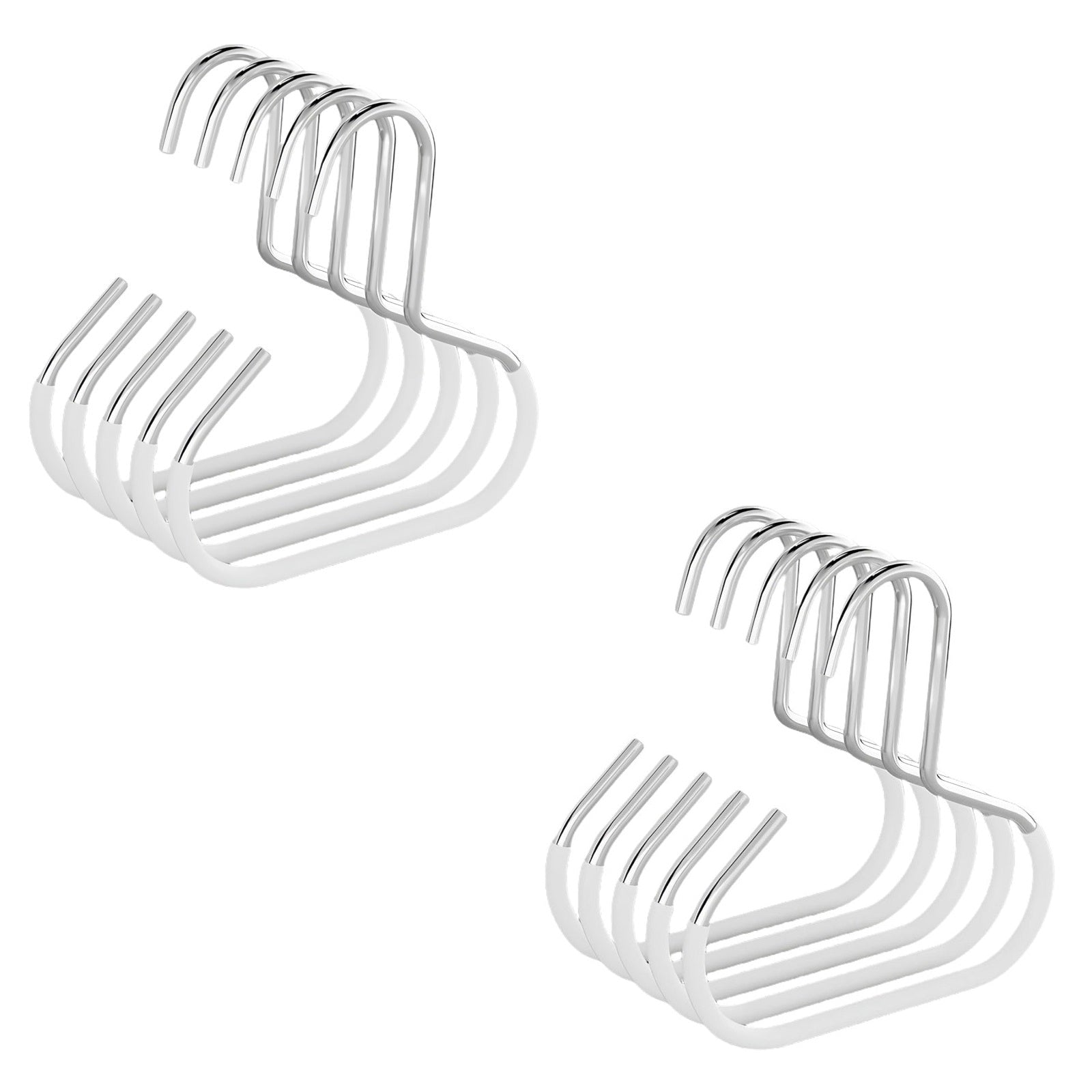 GlideHold® ClosetRing 1+1 ILMAISEKSI: Avoin Rengas Tilaa Säästävä Vaatekaappi Ripustin