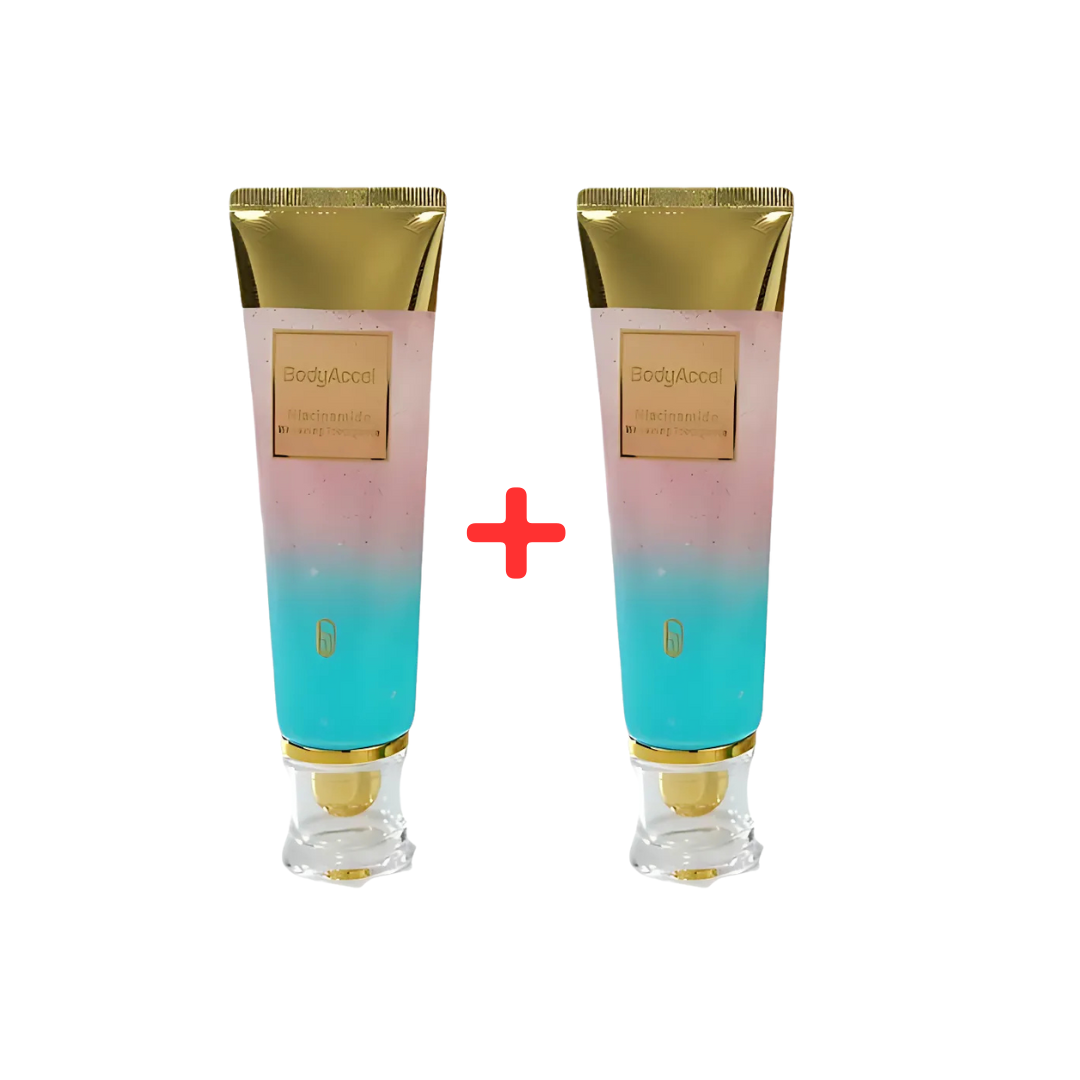 WhiteningToothpaste 1+1 ILMAINEN: Niacinamide-Valkaiseva Ja Tahroja Poistava Hammastahna