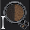 EyeStamp 1+1 ILMAINEN - Kaksoisväri Eyeliner- Ja Kulmakarvavoide-Leimasin Setti