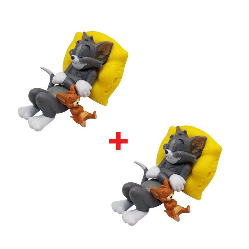 CarCharm 1+1 ILMAINEN: Tom Ja Jerry Leikkisä Kojelauta Koriste
