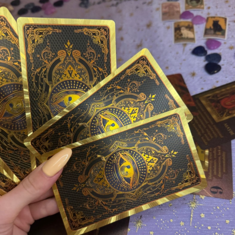 TarotCards - Mystiset Kultaiset Tarot Kortit