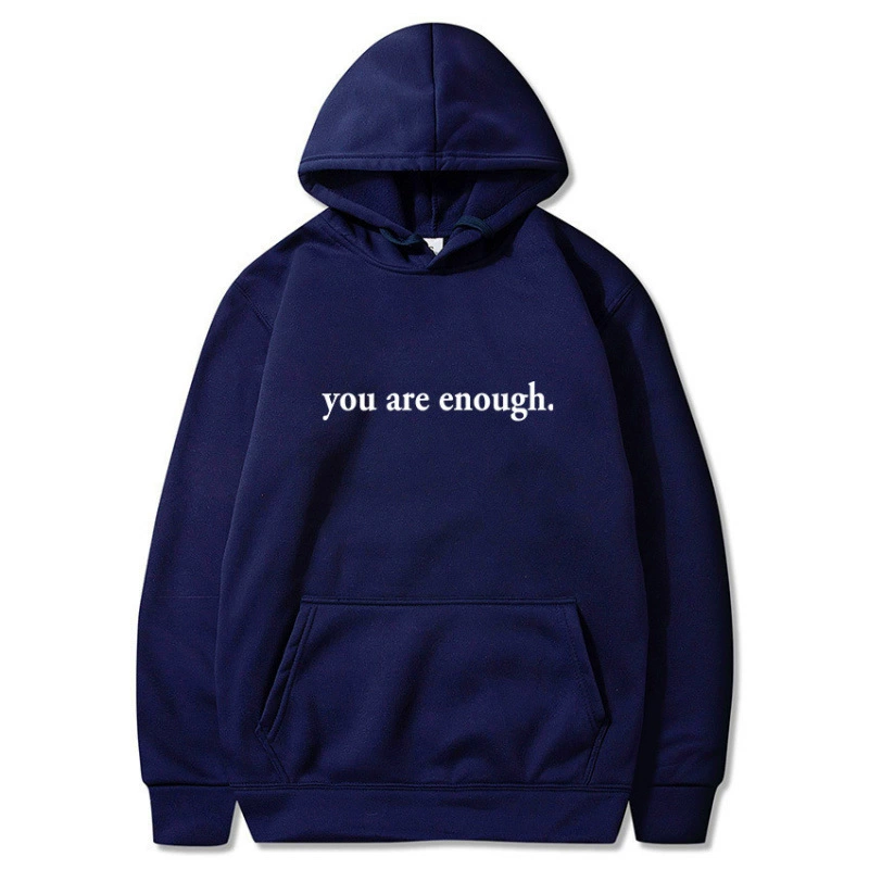 Icone™ DearHoodie: Huppari Kanssa Edessä Ja Takana Viesti Painatus