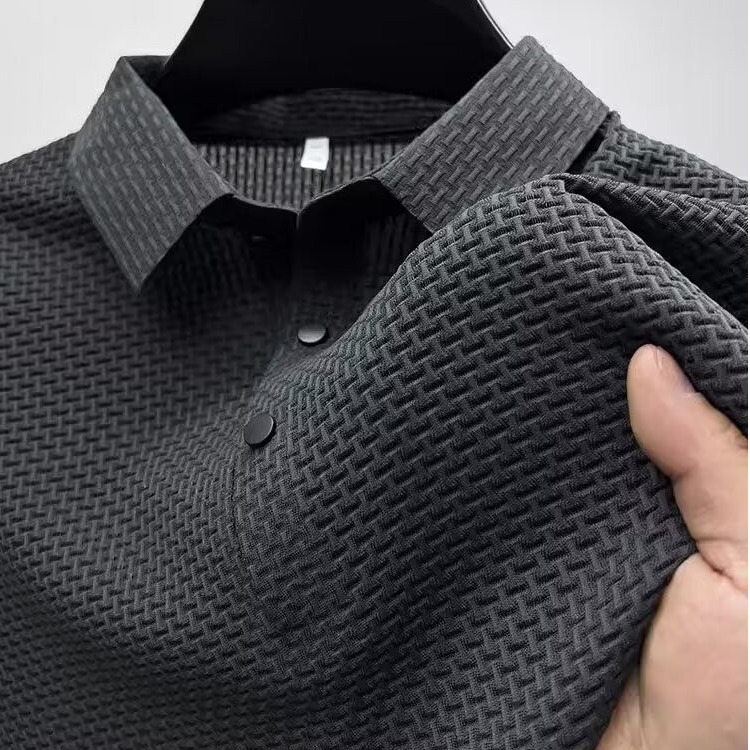 Icone™ BreathableShirt1+1 ILMAINEN: Tyylikäs Hengittävä Miesten Lyhythihainen Paita