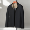 Icone™ CasualJacket: Seisova Kaulus Rento Vetoketju Miesten Takki