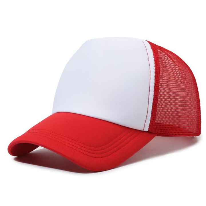 Icone™ SportyCap 1+1 ILMAINEN: Unisex-Säädettävä Kevyt Urheilullinen Verkkokangas Lippalakki