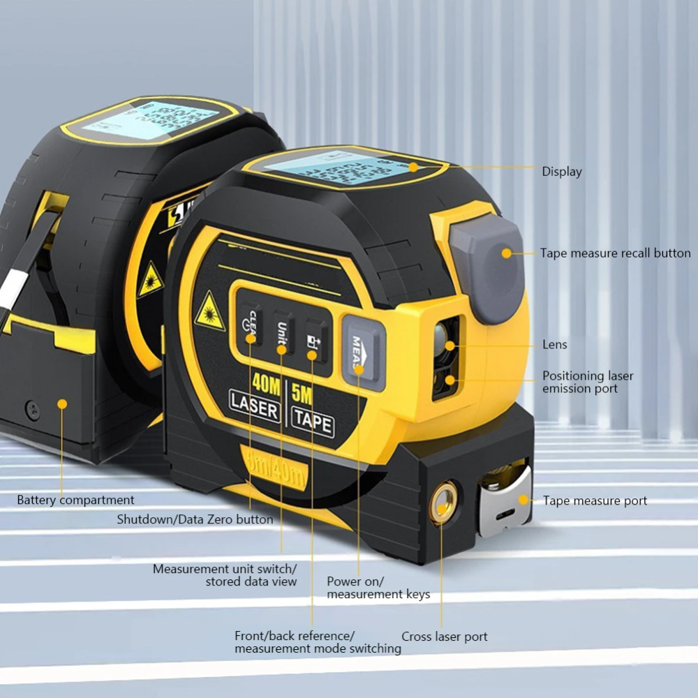 InfralaserTape - 3-in-1 Infrapuna Laser-Mittanauha