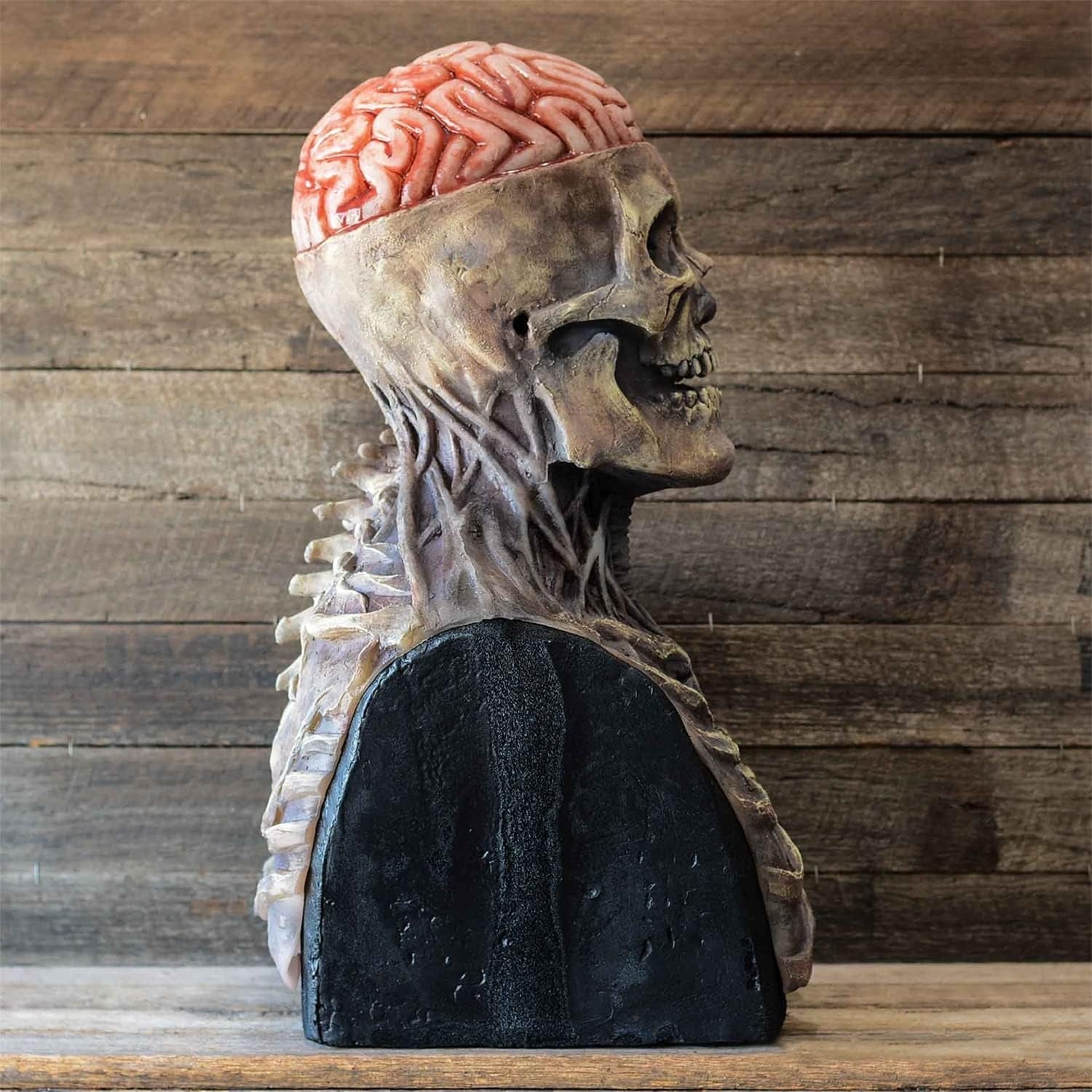 SkeletonMask: Realistinen Pelottava Luuranko Halloween-Naamio Asu