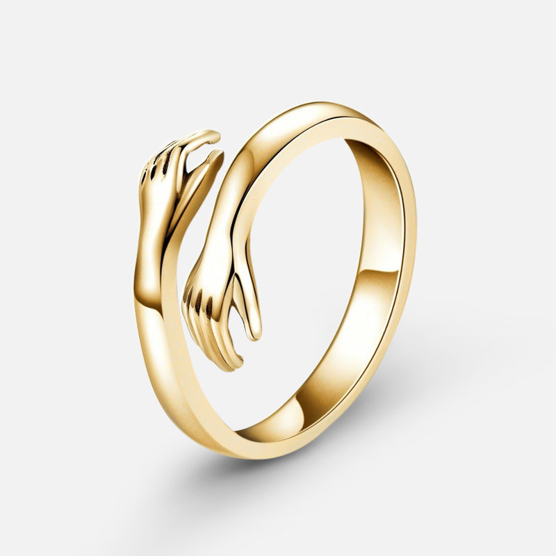 Jewelance™ HugRing: Säädettävä Halaaminen Tyyli Lupaus Rengas