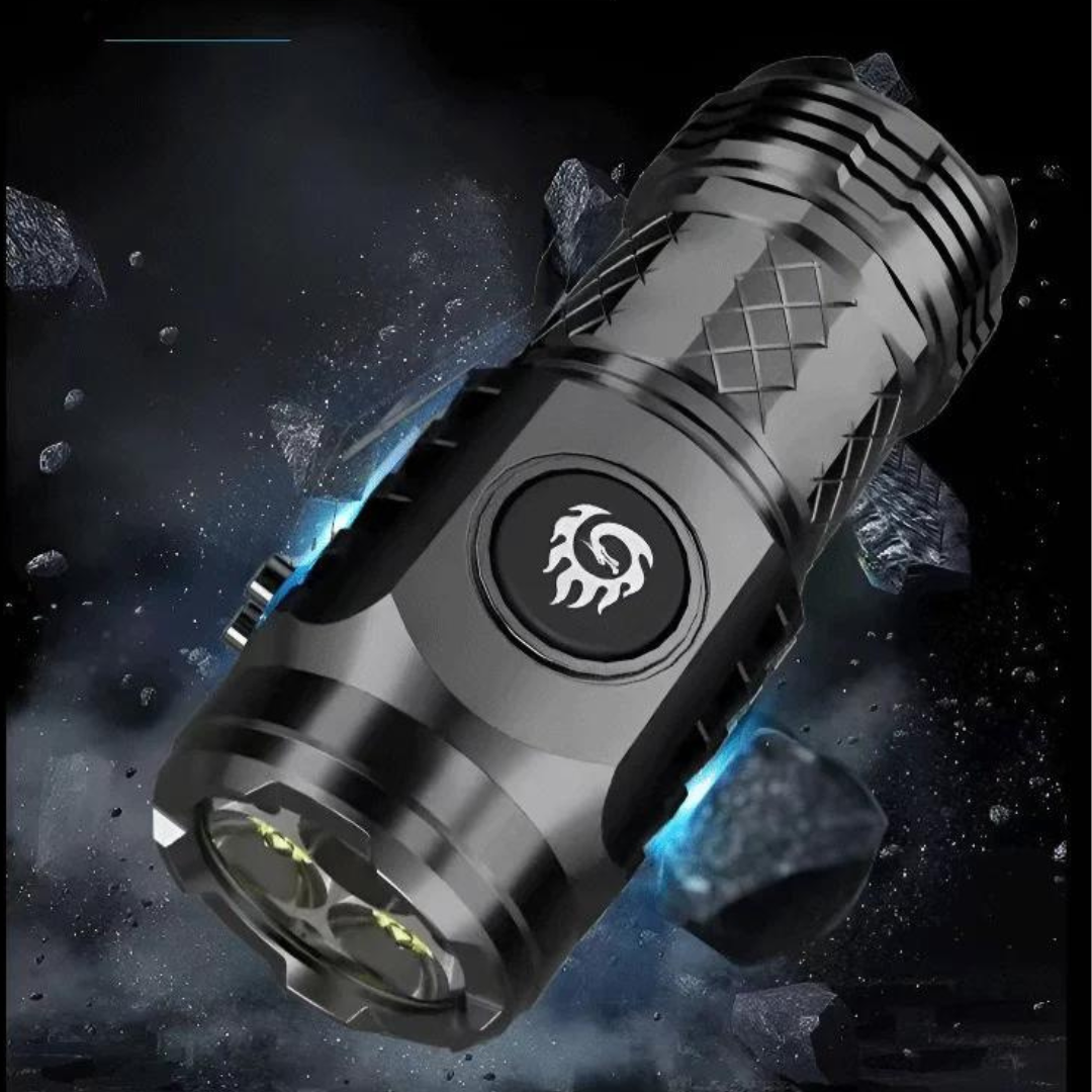 MiniFlashlight -  Mini Kolmisilmäinen Super Tehoa Taskulamppu