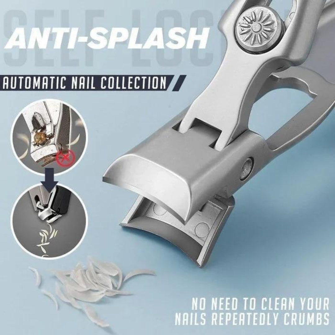 Globetrek° NailClippers - Kompakti Erittäin Terävä Ruostumattomasta Teräksestä Valmistettu Kynsileikkuri