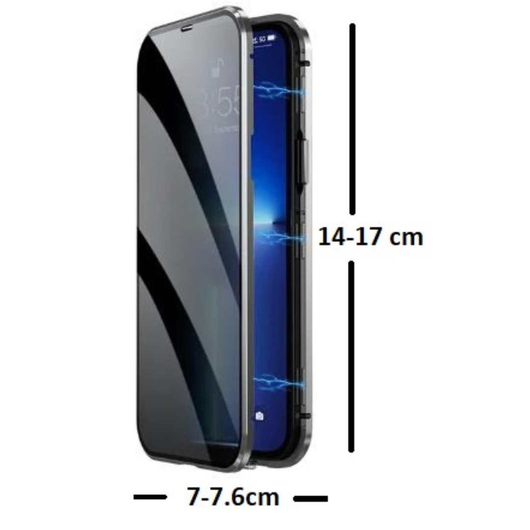 PrivacyCase - Anti-Peep Magneettinen Yksityisyys iPhone Kotelo