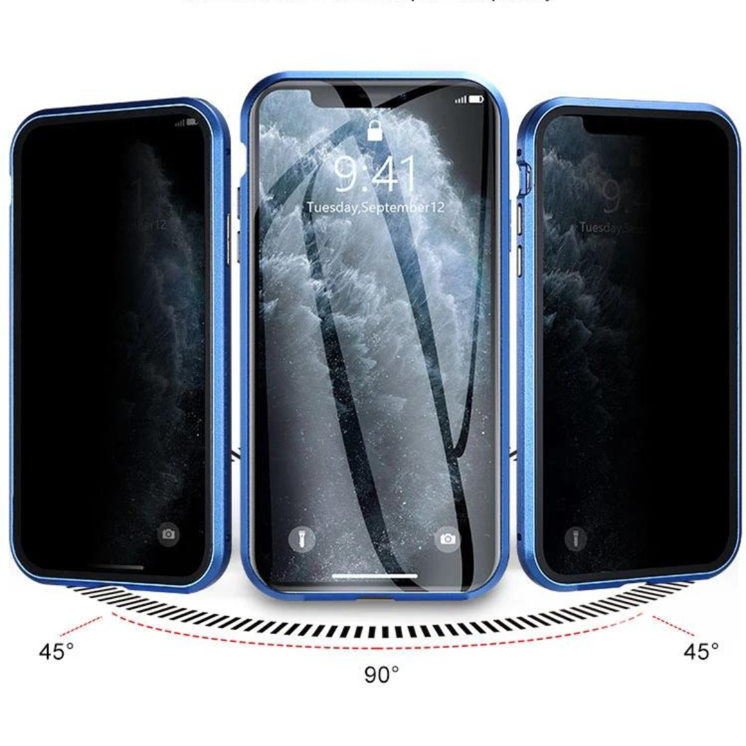 PrivacyCase - Anti-Peep Magneettinen Yksityisyys iPhone Kotelo