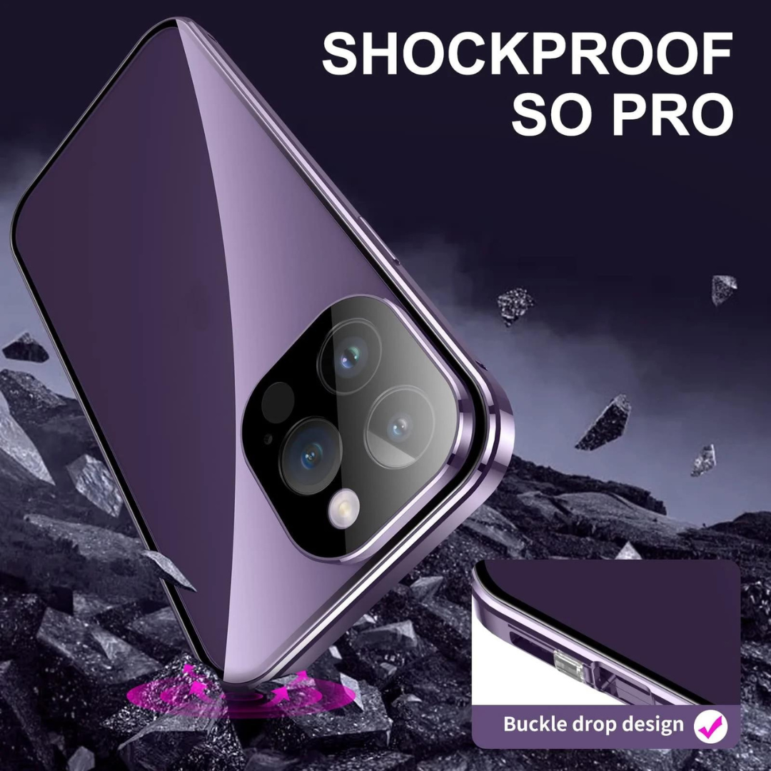 PrivacyCase - Anti-Peep Magneettinen Yksityisyys iPhone Kotelo