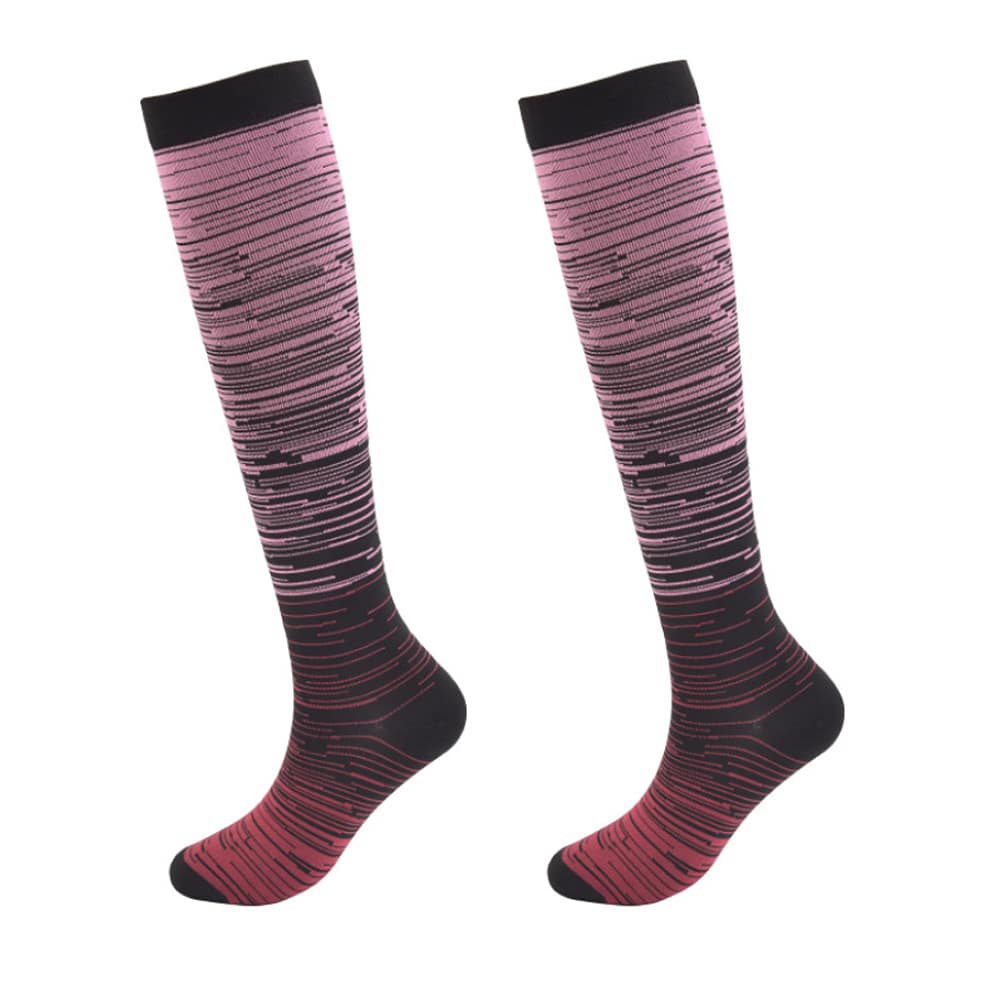 Happy™ FitnessSocks 1+1 ILMAINEN: Kompressio Kunto Sukat Miehille Ja Naisille
