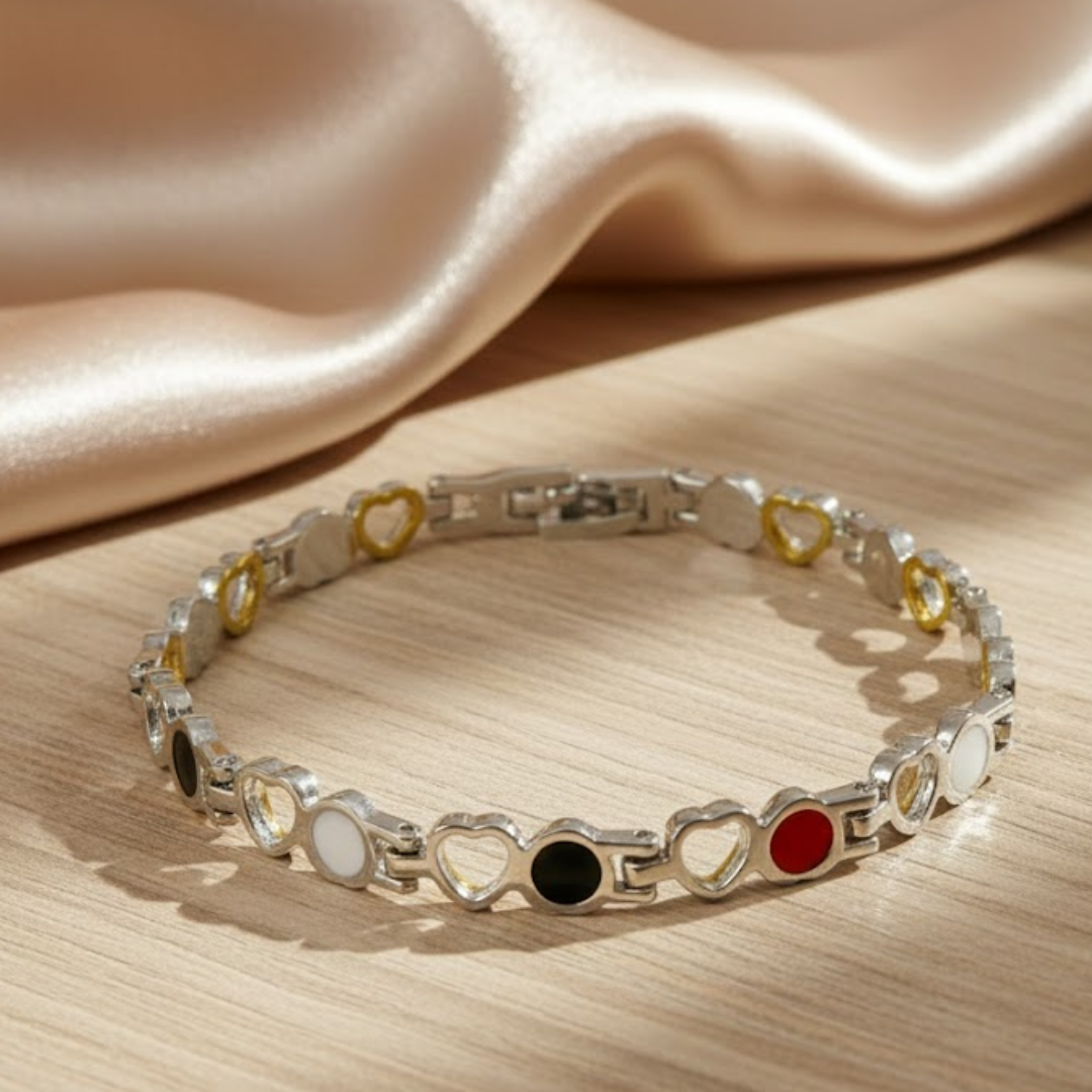 Jewelance™ HealthBracelet 1+1 ILMAINEN: Tasapaino Energia Ja Vitaliteetti Terveys Hyvinvointia Rannekoru