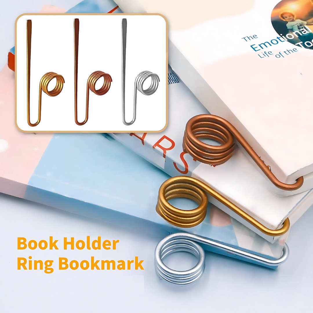 GlideHold® BookHolder: Turvallinen Ote Mukava Kirjanmerkki Ja Kirjapidike