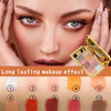GlitterEyeshadow 1+1 ILMAINEN: Kiiltävä Glitter Sävy Luomiväripaletti