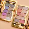 GlitterEyeshadow 1+1 ILMAINEN: Kiiltävä Glitter Sävy Luomiväripaletti