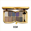 GlitterEyeshadow 1+1 ILMAINEN: Kiiltävä Glitter Sävy Luomiväripaletti