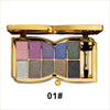 GlitterEyeshadow 1+1 ILMAINEN: Kiiltävä Glitter Sävy Luomiväripaletti