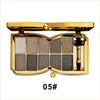 GlitterEyeshadow 1+1 ILMAINEN: Kiiltävä Glitter Sävy Luomiväripaletti