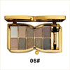 GlitterEyeshadow 1+1 ILMAINEN: Kiiltävä Glitter Sävy Luomiväripaletti