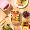 Globetrek° SandwichMaker: Mini Sähköinen Aamiaisleivänpaahdin Ja Sandwich-Keitin