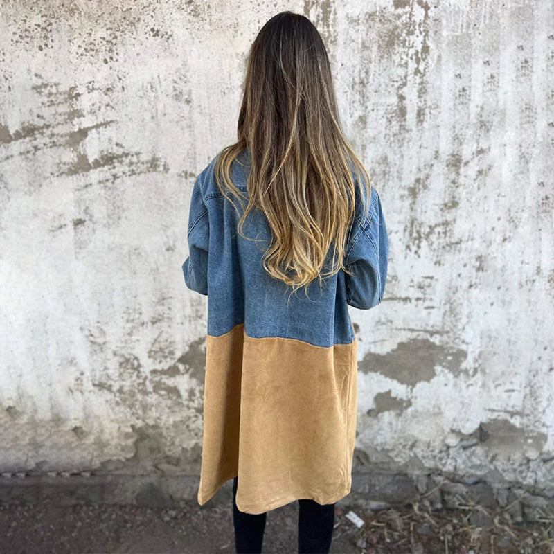 Icone™ LongCoat: Keskipitkä Trenssitakki Tyylikkäällä Kauluksella Ja Taskuilla