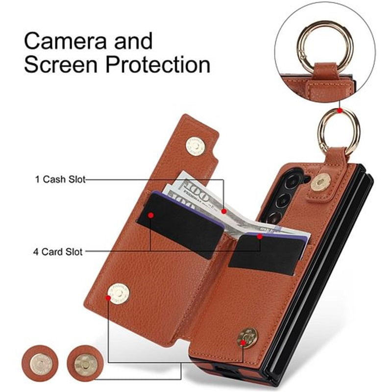 Icone™ FoldingCase: 3-in-1 Taittuva Puhelin, Kortti Ja Lompakko Kotelo