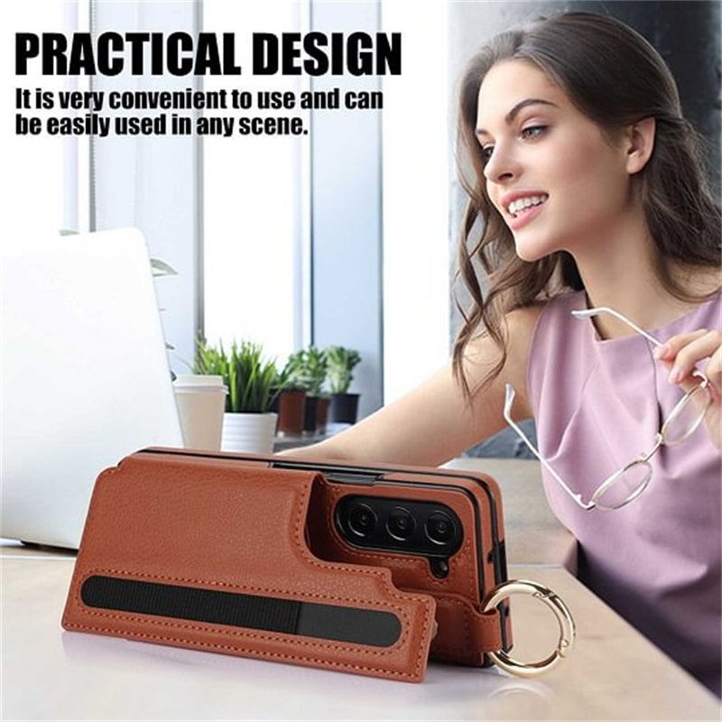 Icone™ FoldingCase: 3-in-1 Taittuva Puhelin, Kortti Ja Lompakko Kotelo