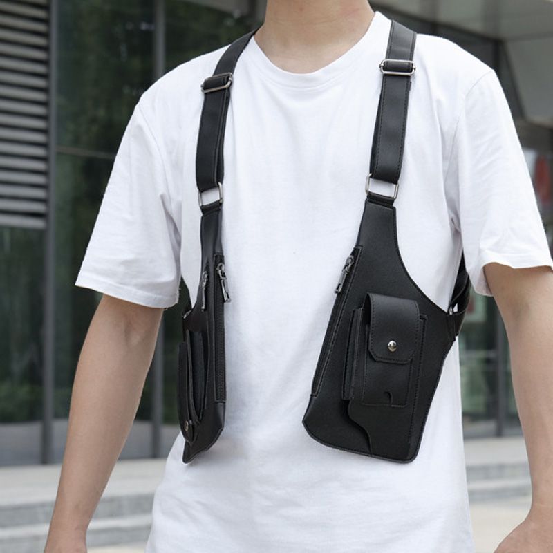Icone™ SafetyBag: Turvattu Risti Olkapää Turvallisuus Laukkua Miehille Ja Naisille