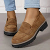 Happy™ WomenShoes: Paksupohjainen Loaferit Naisille