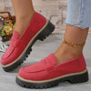 Happy™ WomenShoes: Paksupohjainen Loaferit Naisille
