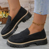 Happy™ WomenShoes: Paksupohjainen Loaferit Naisille