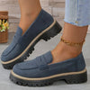Happy™ WomenShoes: Paksupohjainen Loaferit Naisille