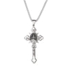 Jewelance™ CrossProtection 1+1 ILMAINEN: Hengellinen Suojaus Ristiriipus Kaulakoru Lahjapakkauksessa