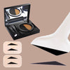 EyeStamp 1+1 ILMAINEN - Kaksoisväri Eyeliner- Ja Kulmakarvavoide-Leimasin Setti