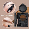 EyeStamp 1+1 ILMAINEN - Kaksoisväri Eyeliner- Ja Kulmakarvavoide-Leimasin Setti