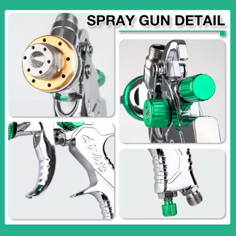 Globetrek° SprayPro: HVLP Ammattimainen Maali Ruisku Työkalu Set