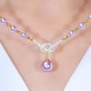 Jewelance™ PearlNecklace 1+1 ILMAINEN: Naisten Elegantti Pearl Helmi Helmet Kaulakoru